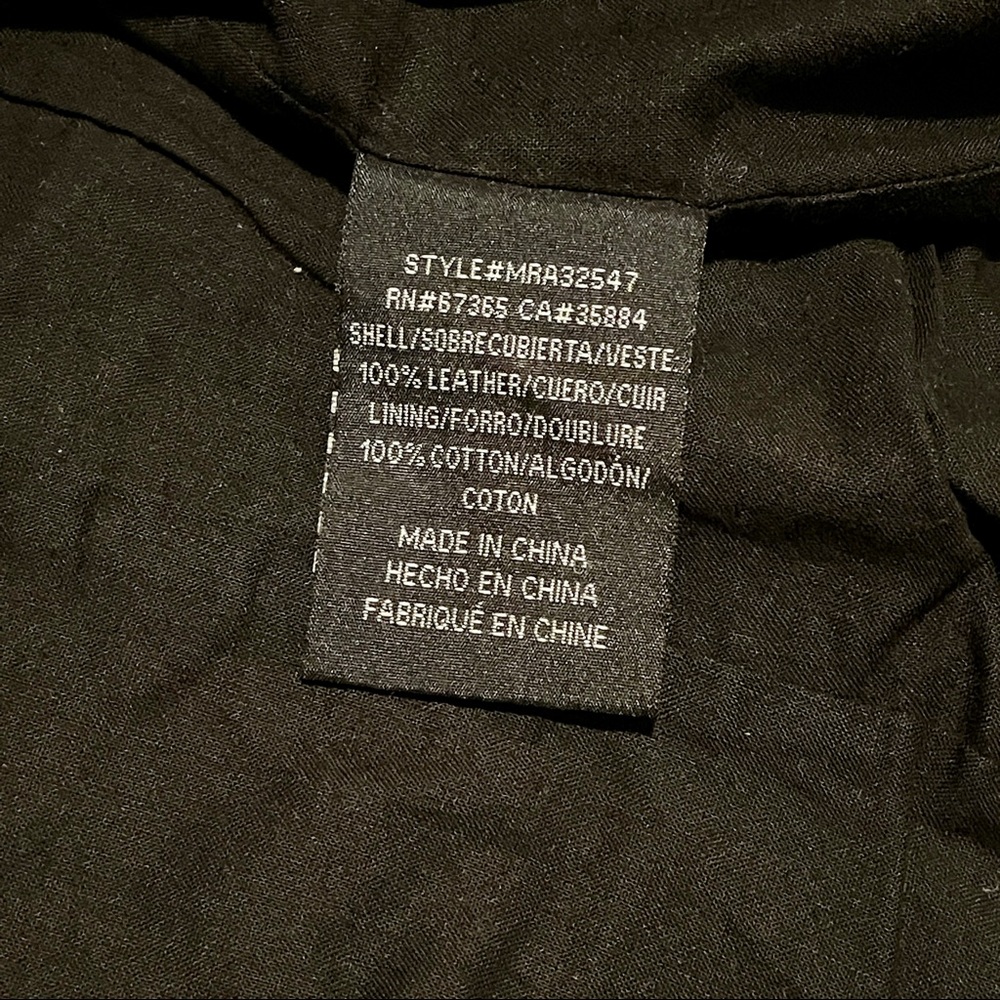 100% Authentic Leather Jacket 🖤😎 - Picture 7 of 9